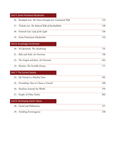 Islamic Studies Level 6 (Revised & Enlarged Edition)