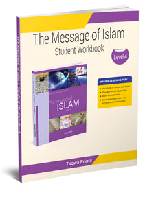 Message of Islam - Workbook - Level 4