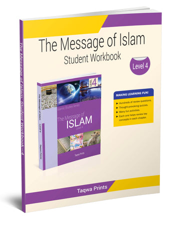 Message of Islam - Workbook - Level 4